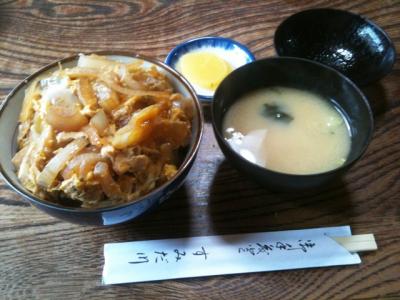 すみだ川、語る言葉は、ない。うまい、うますぎる。カツ丼。